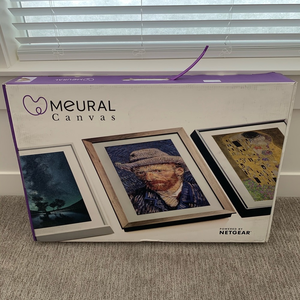 *Unopened* Meural Digital Art Canvas 27”